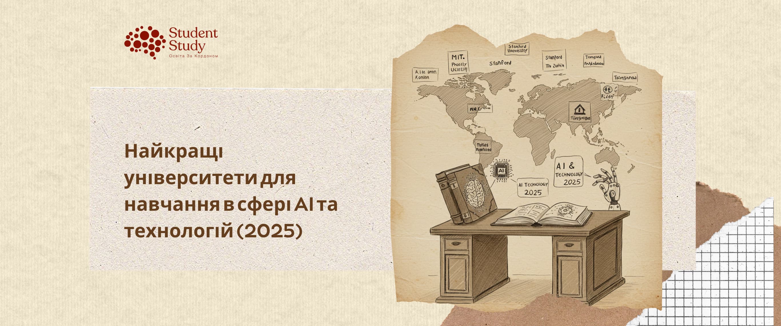 Найкращі університети для навчання в сфері AI та технологій (2025)